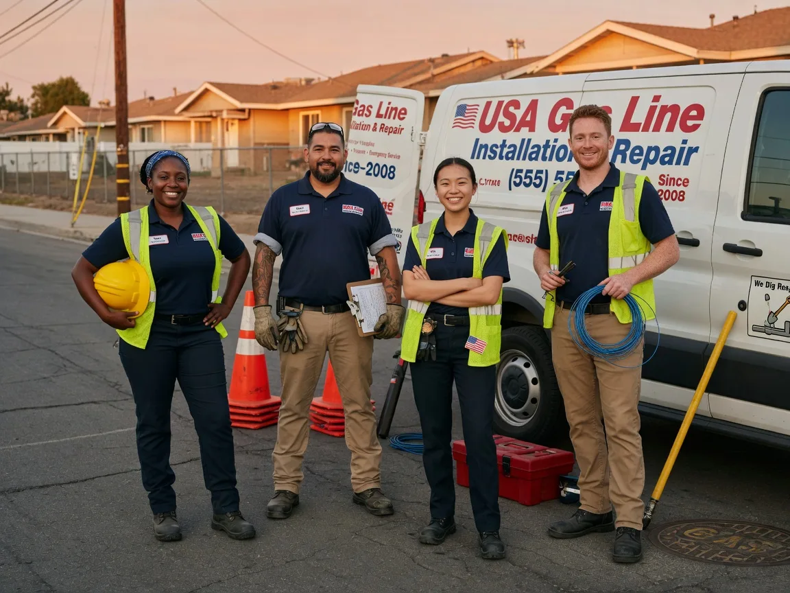 Gas Line Installation company in Limerick, ME